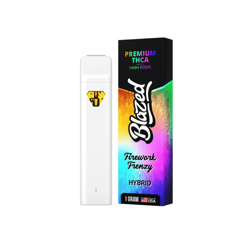 Blazed Strongest 1g THCA Disposable | Premium THCA & Hash Rosin Vape