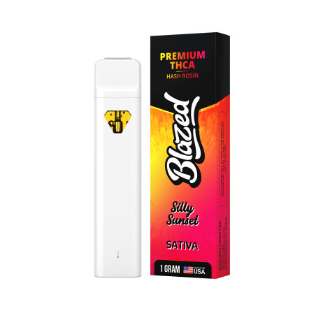 Blazed Strongest 1g THCA Disposable | Silly Sunset Sativa Vape