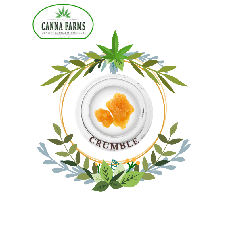 Canna-Pharms Crumble Concentrates | 1g Premium Cannabis Extract
