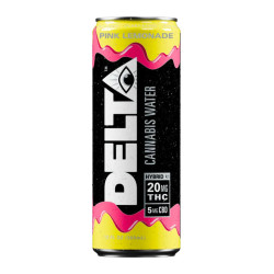 Delta Cannabis Water - Pink Lemonade 20mg THC