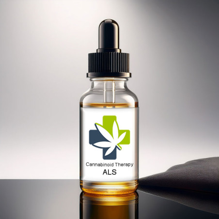 Custom Made Oral Drops Enhanced With Cannabinoids For Treatment Of ALS