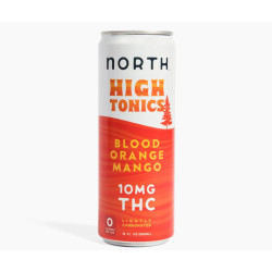 North High Tonic Blood Orange Mango THC Seltzer